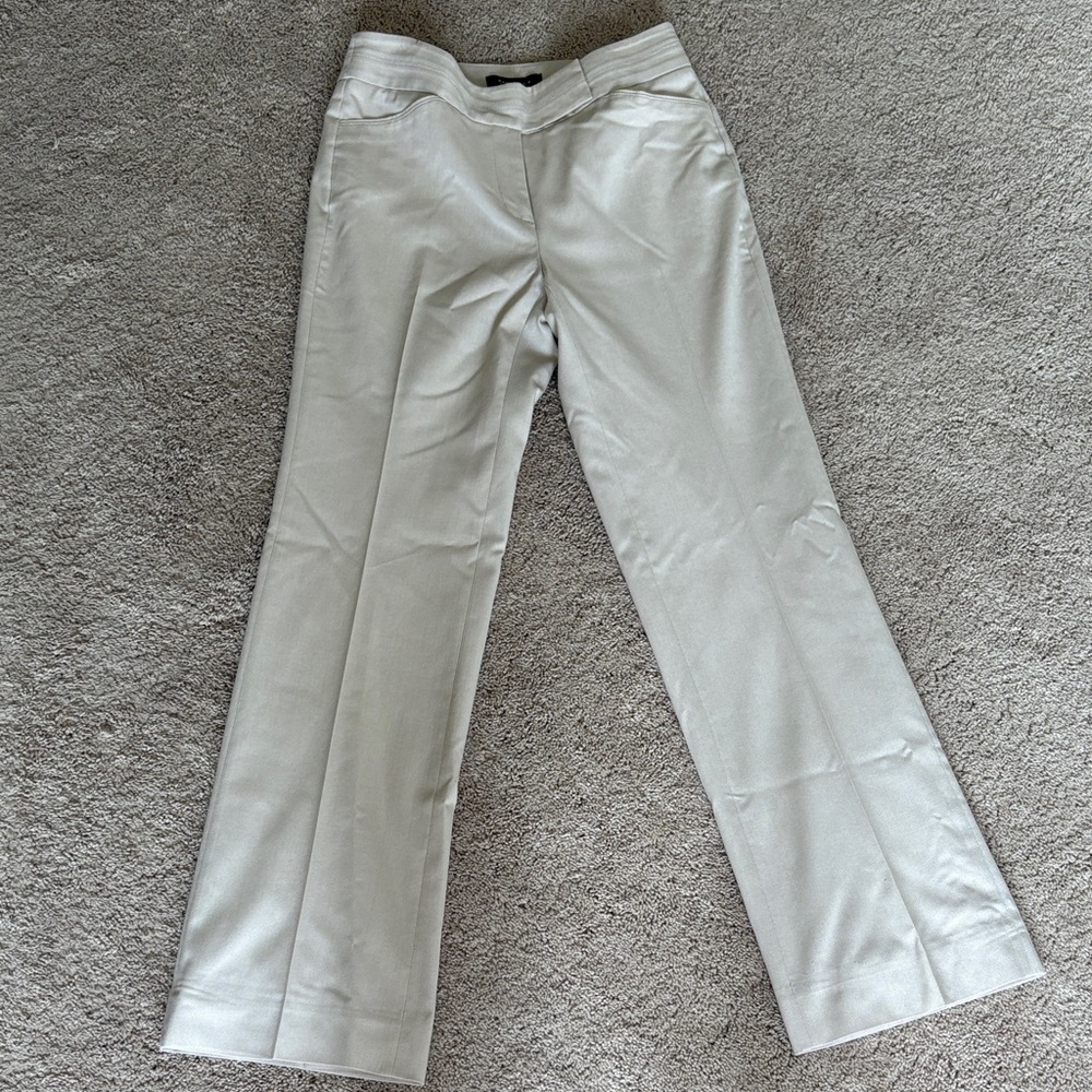 Stylish Cream/Tan Trousers